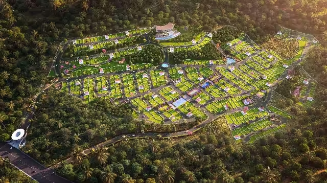 Aero Estate Khopoli master plan aerial view
